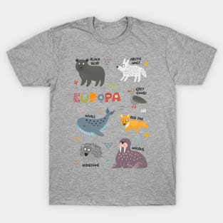 European Animals T-Shirt